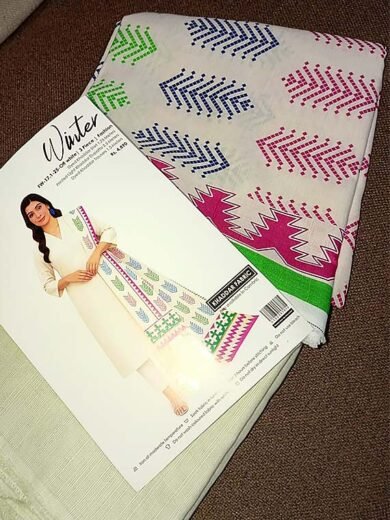 Khaadar Embroidered | Handwoven Cotton