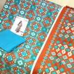 Khaadar Embroidered | Lurex Stripes