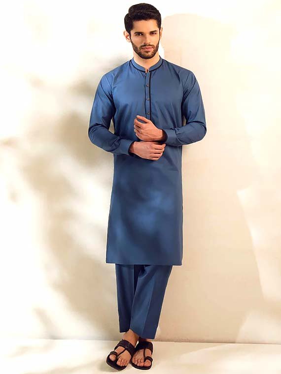 Regular Fit Blue Suits