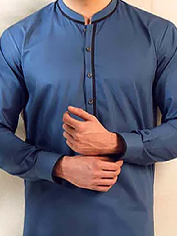 Regular Fit Blue Suits - Image 2