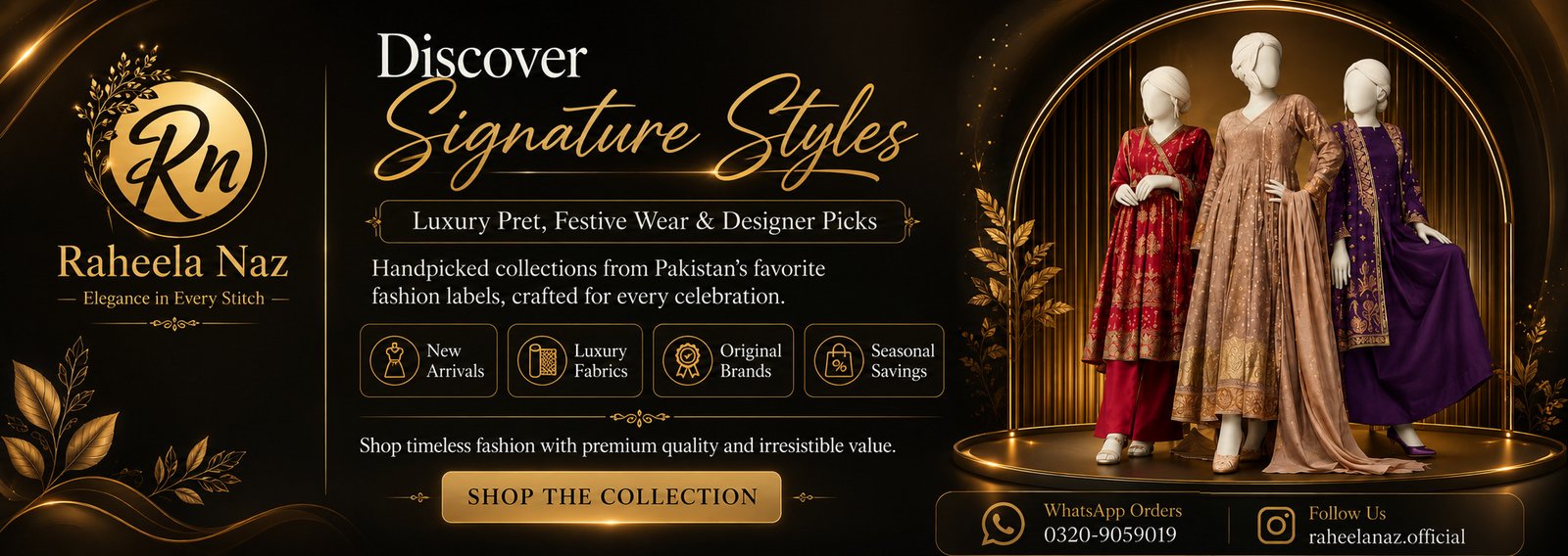 Pakistan's top fashion brands with discounted prices. Shop now